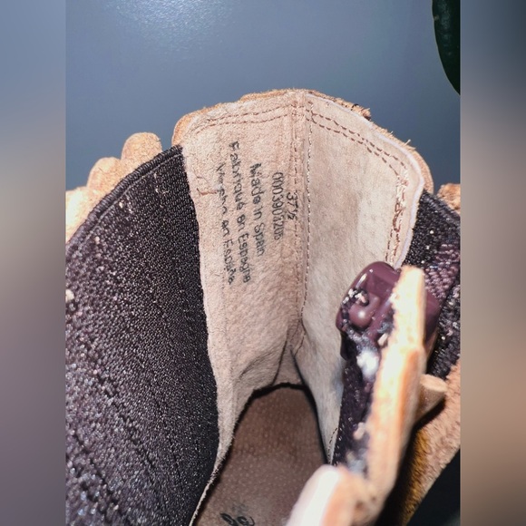 Free People | James Leather Chelsea Boot | 37.5 / 7.5 | Tan - Picture 8 of 9